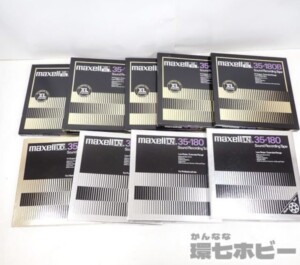 マクセル maxell 35-180B 35-180 10号 メタルリール オープンリールテープ