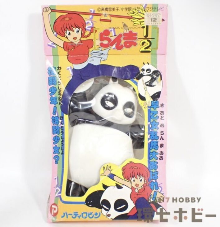 未開封 ハーティロビン らんま1/2 早乙女玄馬 パンダ ソフビ