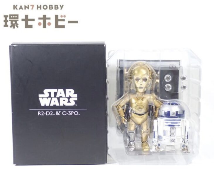 未使用 HEROCROSS STAR WARS スターウォーズ R2-D2 C-3PO フィギュア