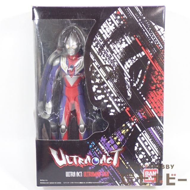 バンダイ ウルトラアクト ウルトラマンティガ フィギュア
