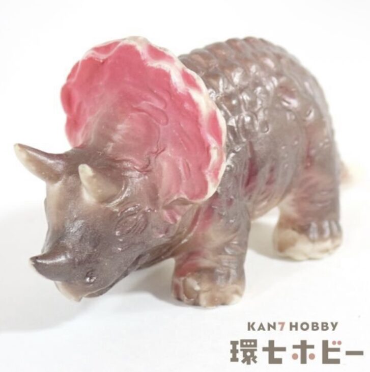 当時物 トリケラトプス ミニミニソフビ