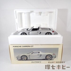未使用 AUTOart オートアート millennium ミレニアム 1/18 ポルシェ カレラ GT シルバー ミニカー
