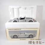 未使用 AUTOart オートアート millennium ミレニアム 1/18 ポルシェ カレラ GT シルバー ミニカー