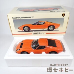未使用 AUTOart オートアート 1/18 ランボルギーニ ミウラ SV ミニカー