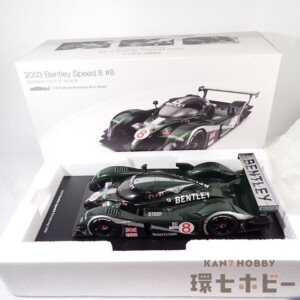未使用 TSM MODEL 1/18 ベントレー スピード8 セブリンク 12h 2003 ミニカー