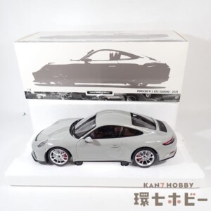 未使用 ミニチャンプス MINICHAMP 1/18 ポルシェ 911 GT3 ツーリング 2018 ミニカー