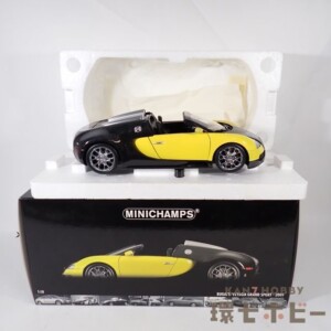 未使用 ミニチャンプス MINICHAMPS 1/18 ブガッティ ヴェイロン グランド スポーツ 2009 ミニカー