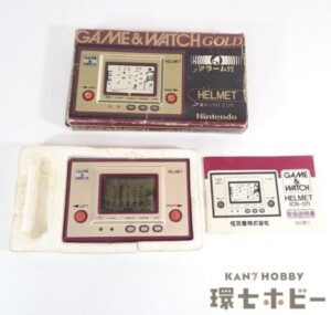 任天堂 ゲームウォッチ ゴールド ヘルメット CN-07