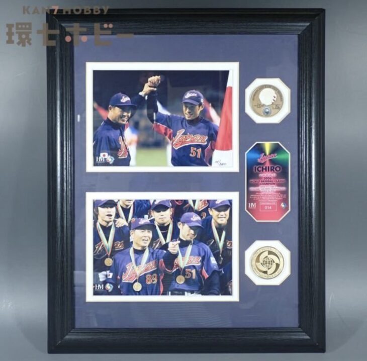 HM ハイランドミント MLB メジャーリーグ イチロー WBC 侍ジャパン フォトミント コイン 額装品
