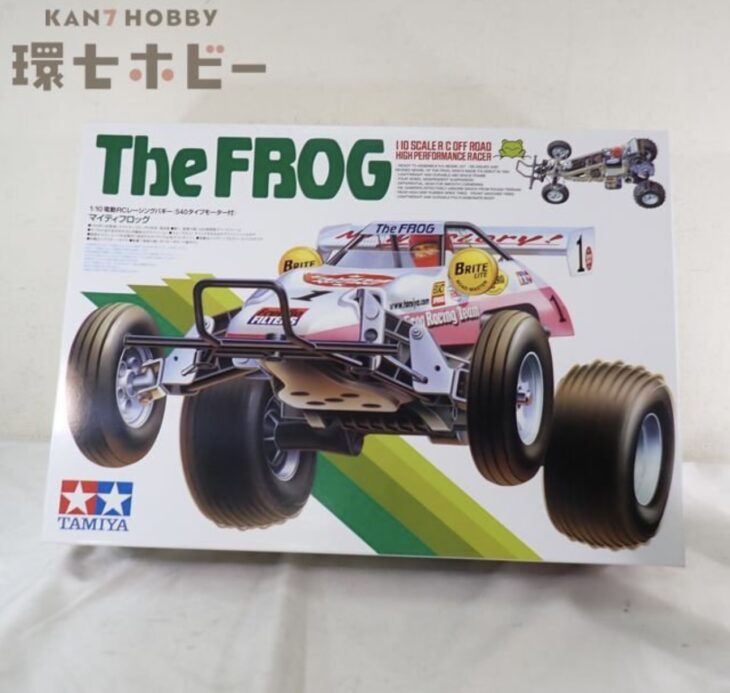 未組立 タミヤ 1/10 電動RC レーシングバギー マイティフロッグ 540モーター付 The FROG ラジコン