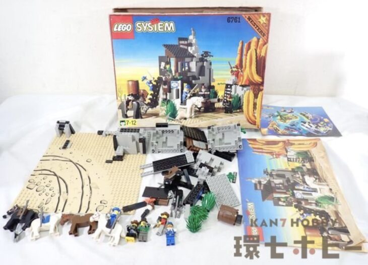 当時物 LEGO レゴ ボブキャットの秘密基地 レゴシステム #6761 ジャンク