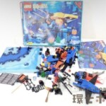 当時物 LEGO レゴ デビルシャークブラックベース レゴシステム #6190 ジャンク