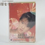カセットテープ 中森明菜 禁区 雨のレクイエム 歌詞カード・ハガキ付き