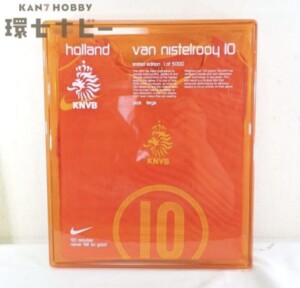 未使用 NIKE ナイキ サッカー オランダ代表 van nistelrooy #10 限定版 Lサイズ ユニフォーム