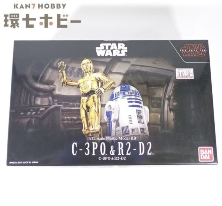 未開封 バンダイ 1/12 スターウォーズ C-3PO & R2-D2 プラモデル