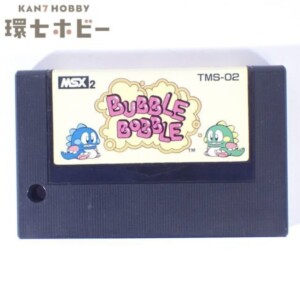 MSX2 タイトー バブルバブル BUBBLE BUBBLE ゲームソフト ROMカートリッジ