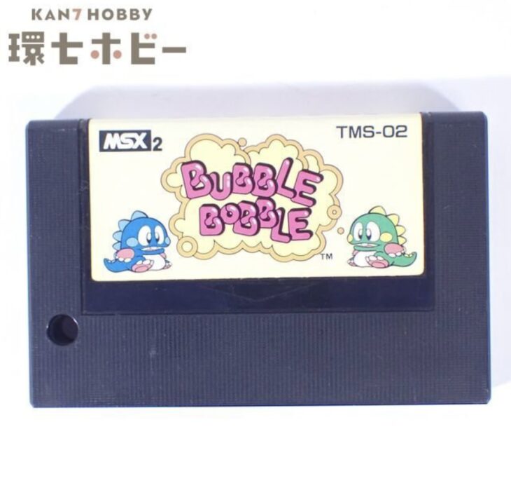 MSX2 タイトー バブルバブル BUBBLE BUBBLE ゲームソフト ROMカートリッジ