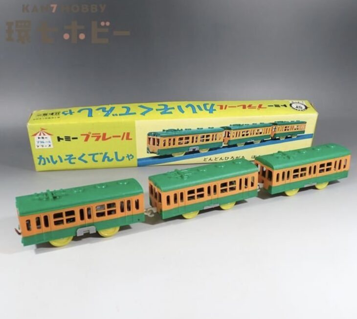 トミー プラレール 快速電車 かいそくでんしゃ 日本製 ジャンク