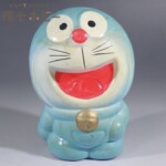 当時物 パチ 無版権 ドラえもん 陶器 貯金箱