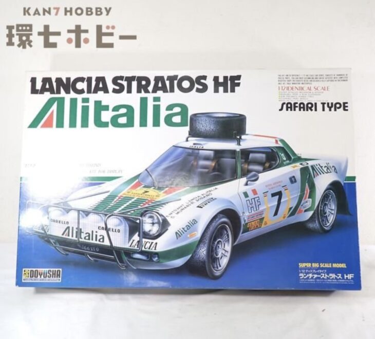 未組立 童友社 1/12 ランチア ストラトス HF アリタリア サファリ プラモデル