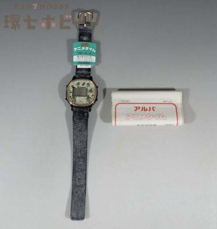 未使用 オサムグッズ アルバ アニメタイム マザーグース Y753-5000 腕時計 ジャンク