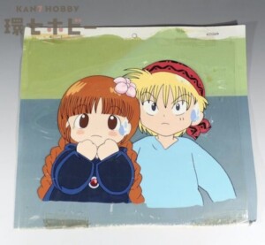 魔法陣グルグル ニケ ククリ 背景付き セル画