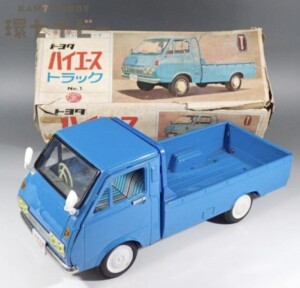 野村トーイ トヨタ ハイエース トラック フリクションカー 日本製 ブリキ