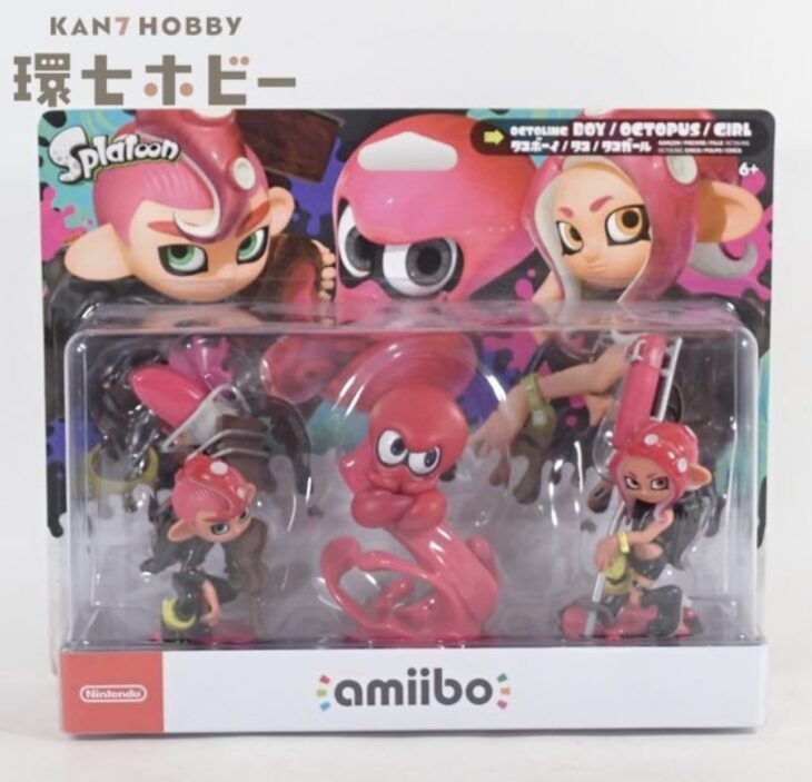 未開封 任天堂 アミーボ スプラトゥーン タコボーイ タコガール タコ
