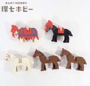 当時物 LEGO レゴ ミニフィグ お城シリーズ 馬 パーツ まとめ