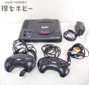 MD セガ メガドライブ 16‐BIT HAA-2510 家庭用ゲーム機 本体 コントローラー