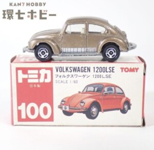 赤箱 トミカ 100 1/60 フォルクスワーゲン 1200LSE ミニカー