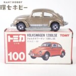 赤箱 トミカ 100 1/60 フォルクスワーゲン 1200LSE ミニカー