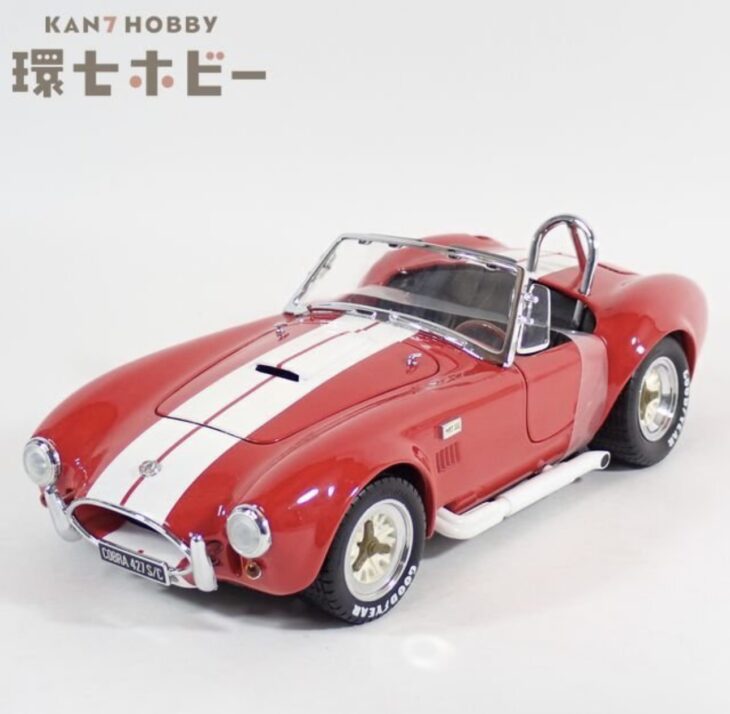絶版未展示品 京商 1/18 シェルビー コブラ 427 S/C レーシング 赤 絶版未展示品 京商 1/18 シェルビー コブラ 427 S/C レーシング