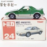 赤箱 トミカ 1/56 トヨタ MR2(プロトタイプ)SV-3 日本製 ミニカー
