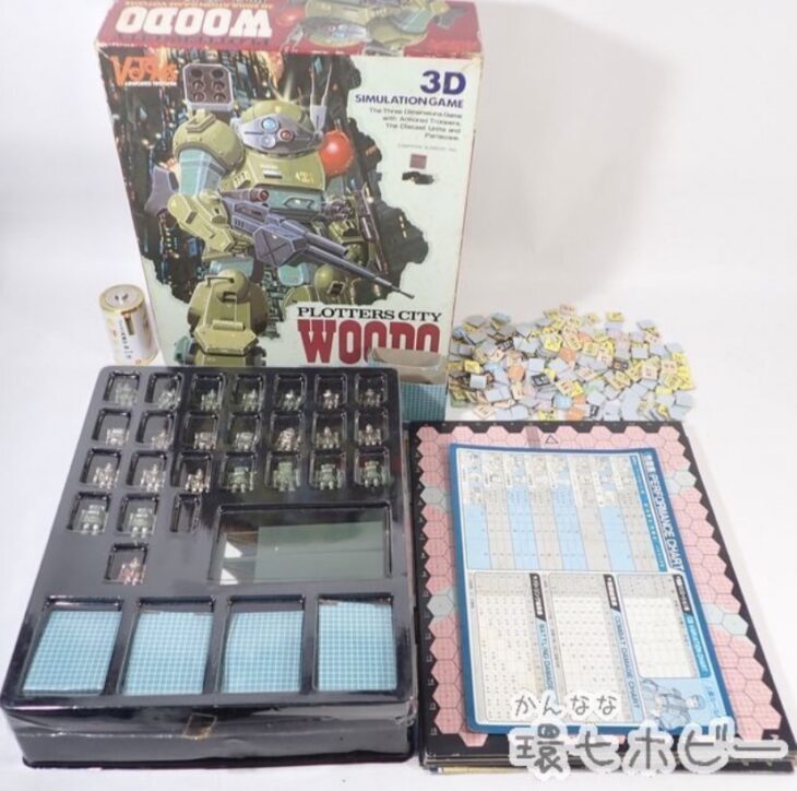 旧タカラ 装甲騎兵ボトムズ プロッターズシティ No.3 ウド 3Dシミュレーションゲーム