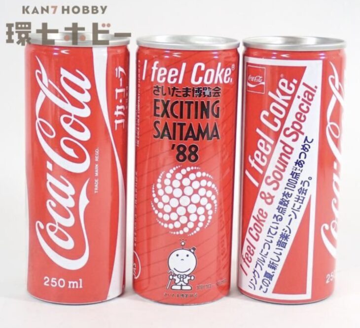 当時物 コカ・コーラ 250ml さいたま博覧会 1988 空き缶