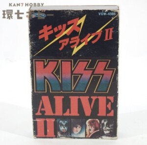 国内盤 KISS ALIVE II キッス アライブII 歌詞カードあり カセットテープ