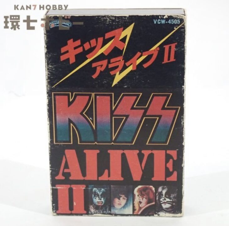 国内盤 KISS ALIVE II キッス アライブII 歌詞カードあり カセットテープ