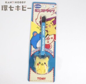 未開封 TOMY トミー 初期 ポケモン ピカチュウ ぬいぐるみ ミニストラップ