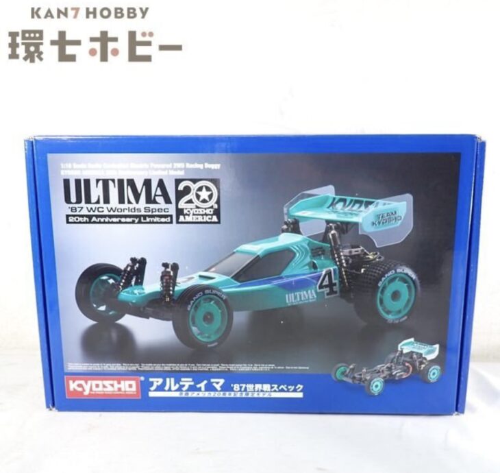 新品未開封 京商 1/10 京商アメリカ20周年記念限定モデル アルティマ'87世界戦スペック ラジコン 電動RC