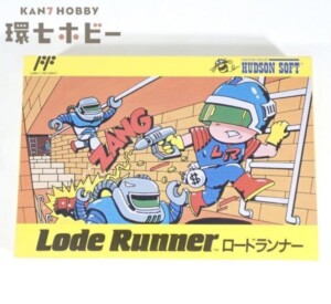 FC ハドソンソフト ロードランナー 箱・説明書・ハガキ有 ファミコン ソフト