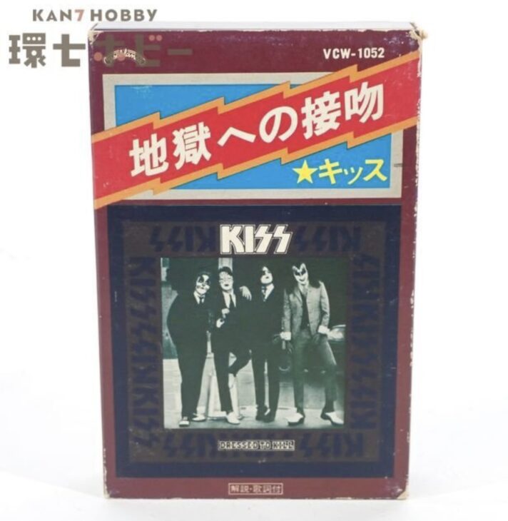 国内盤 KISS キッス 地獄への接吻 歌詞カードあり カセットテープ