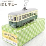 HOゲージ カワイモデル 路面電車 緑 完成品 鉄道模型