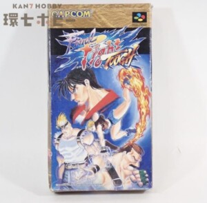 SFC カプコン ファイナルファイト タフ 箱・説明書付 スーパーファミコン ソフト
