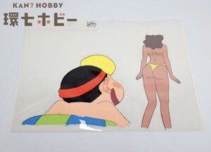 クレヨンしんちゃん しんのすけ 水着 セル画