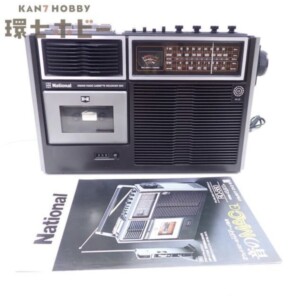 ナショナル RQ-560 FM/MW/SW/3バンド ラジオ カセットコーダー