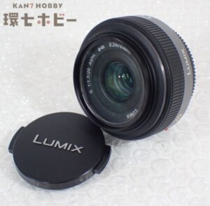 Panasonic LUMIX G 20mm F1.7 ASPH. H-H020 単焦点 レンズ