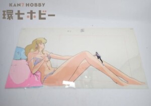 大判 シティーハンター 野上冴子 冴羽僚 セル画