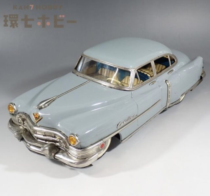 当時物 マルサン コスゲ キャデラック 全長約32cm 日本製 ブリキ ミニカー