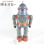 1963年 野村トーイ 鉄人28号 No.2 全高約33cm 電動歩行 ブリキ人形 ジャンク
